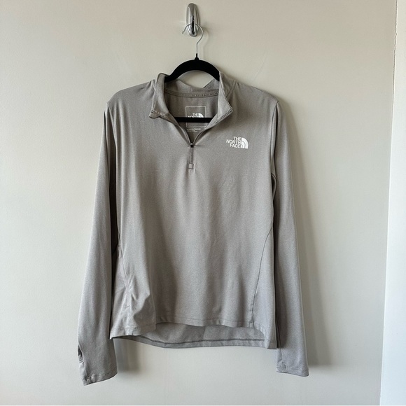 The North Face Flex II 1/4 zip long sleeve top (Size:Large) - Picture 2 of 11